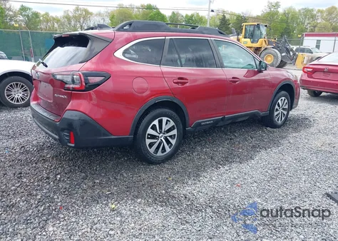 2020 Subaru Outback Premium из США, поврежденный, VIN 4S4BTAEC3L3230073
